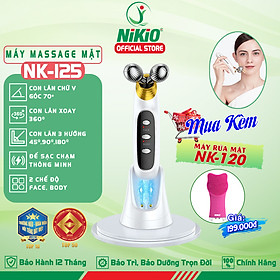 Máy Nâng Cơ 2 Chức Năng Face Và Body Nikio NK-125 - Massage EMS Săn Chắc Da Toàn Thân Và Tạo Cằm Vline