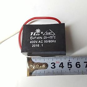 Mua Tụ đề  tụ quạt điều hòa các loại 5uF  6uF #phụ tùng thay thế
