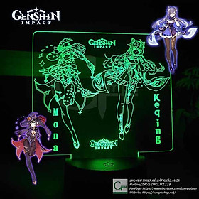 Mua Đèn Ngủ Genshin Impact Mona x Keqing