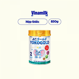 Sữa bột Vinamilk YokoGold 2 - Hộp thiếc 850g