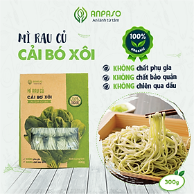 Mì Rau Củ Vị Cải Bó Xôi Organic Anpaso