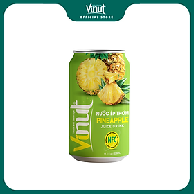[FREE SHIP] Nước Ép trái cây nguyên chất Vinut 330ml Mãng cầu, Me, Xoài, Thanh Long, Thơm, Chanh dây