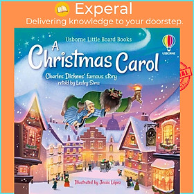Hình ảnh Sách - Little Board Books: A Christmas Carol by Jesus Lopez (UK edition, boardbook)