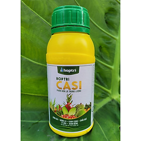 Phân bón lá trung lượng HOPTRI CASI chai 500ml - cứng cây, xanh cành, đứng lá, giảm bệnh