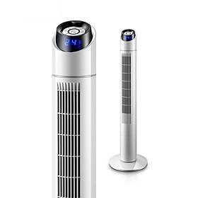 Quạt Không Cánh Có Điều Khiển - Quạt Đứng Cao Cấp Có Cảm Biến Nhiệt Độ