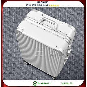 Vali cao cấp Macsim MiXi MSM9279 20inches - Màu bạc