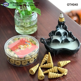 Nhang nụ trầm Thảo Mộc siêu sạch hương thơm cổ truyền (OTH040) Xông trầm phong thủy, giúp thư giãn tĩnh tâm, an yên - Xua đuổi tà khí tai ương