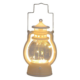 2-10pack Decorative Oil Lamp Christmas LED Lantern Lamp Hanging Lantern for Home