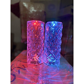 Mua Đèn Ngủ Đèn Led Trang Trí Để Bàn Hiệu Ứng Hoa Hồng 3D Cảm Ứng 16 Màu Decor Phòng Ngủ Có Điều Khiển