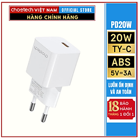 Bộ Sạc Tường Mini PD20W