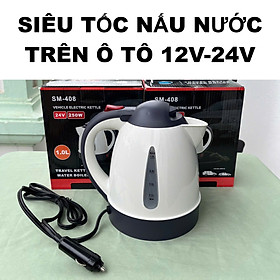 Mua ẮM Đun Nước Sôi Cho Ô Tô 12V/24V Siêu Nhanh – Pha Mì  Pha Trà  Cà Phê Rất Dễ Dàng Khi Đi Đường VÒI PHUN NƯỚC
