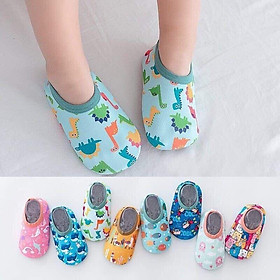 Ninikids giày vải lót lông chống trượt ấm áp cho baby/ giày đi trong nhà