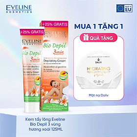 Kem Tẩy Lông Hữu Cơ Tay, Chân, Nách, Bikini Eveline (125ml) - EVEL3696