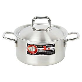 Nồi Inox 3 Lớp Cao Cấp Happycook Alvar 20cm N20-ALV