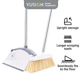 Mua Bộ Chổi Quét Nhà Thông Minh Kèm Hót Rác Gấp Gọn Thiết Kế Nghiêng Hạn Chế Mỏi Tay Deli - Chổi Xẻng Quét Sạch Bụi Chống Mắc Tóc Tiện Lợi Phù Hợp Với Mọi Mặt Sàn Phòng Khách  Phòng Ngủ  Phòng Bếp Thiết Kế Có Móc Treo - VSS1003