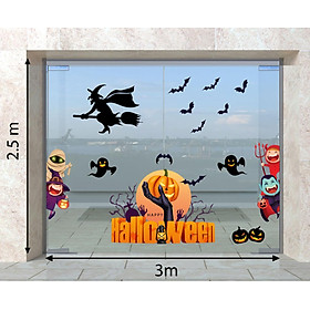Mua DECAL TRANG TRÍ HALLOWEEN 2023  COMBO SỐ 2