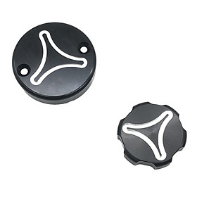 Front Brake Reservoir Cover Cap CNC Aluminum Motorcycle Accessory for 748 916 996 998 848 Convenient Installation Anti Rust