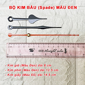 Máy Đồng Hồ Eastar J Kim Trôi Cao Cấp – Bộ Kim Tự Chọn (Bộ Kim Tự Chọn (Kim Bầu, Kim Hoa Văn, Kim Khung) – Tặng Pin Maxell Super Power ACE Red Dung lượng cao, Vỏ Nhôm Chống Chảy Nước