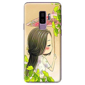 Ốp Lưng Điện Thoại Dành Cho Samsung Galaxy S9 Plus - Anime Cô Gái Cầm Dù