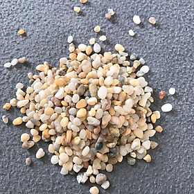 10kg sỏi biển cỡ 0,5 - 1 cm mỗi viên, dùng trang trí sân vườn, bể cá, chậu cây, lọc nước, Ken Garden