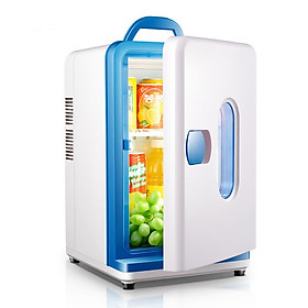 Tủ Lạnh Mini 15l Trên Ô Tô không Gây Tiếng Ồn Kế nhỏ Gọn ( tặng kèm Móc khóa tô vít tháo kính)