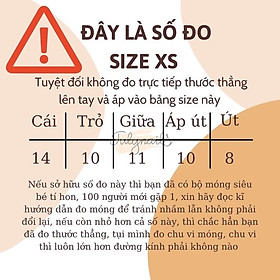 NAIL BOX MÓNG ÚP THIẾT KẾ GẮN NƠ XINH - KÈM THEO DŨA VÀ KEO GẮN