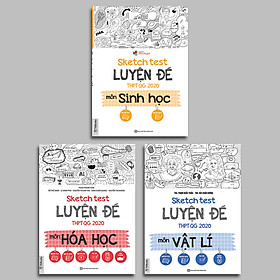 Download sách Luyện thi Tổ hợp KHTN: Sketch Test Luyện Đề THPT QG 2020 môn Vật Lí, Hóa học, Sinh học