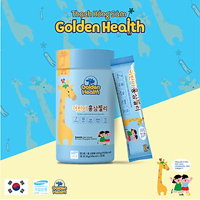 Thạch hồng sâm Golden Health 6 in 1 tăng chiều cao đề kháng cho bé nhập khẩu Hàn Quốc hộp 30 gói