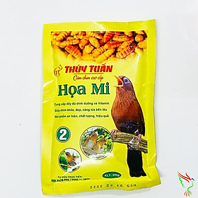 Cám chim họa mi Thúy Tuấn số 2 cao cấp 200gram - Cám chim mi Thúy Tuấn cao cấp giá rẻ