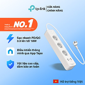 Ổ Cắm Dài TP-Link Wi-Fi Thông Minh Tapo P300 - Hàng Chính Hãng 