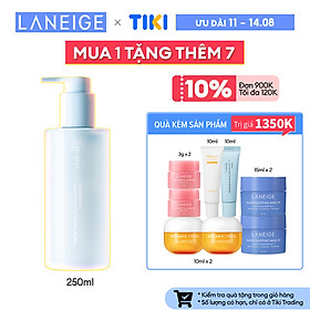 Dầu Tẩy Trang Dưỡng Ẩm Laneige Water Bank Blue HA Cleansing Oil 250ml