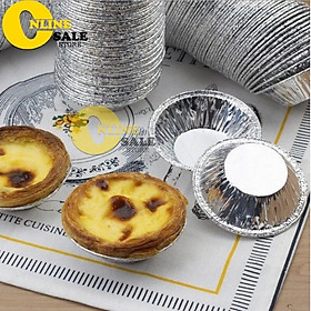 Set 50 khuôn giấy bạc nướng bánh đựng đồ nướng tiện dụng