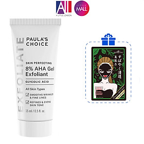 Gel tẩy tế bào chết Paula's Choice skin perfecting 8% AHA gel exfoliant TẶNG mặt nạ Sexylook (Nhập khẩu)