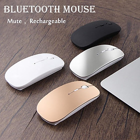 Chuột Không Dây Bluetooth 2.4G Cho Apple Macbook Air / Xiaomi Macbook Pro - Silver, Silver