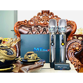 Mua Micro MTMAX AK99 Plus Cho Dàn Karaoke  Loa Kéo  Amply Cao Cấp Chính Hãng  Củ Micro Cao Cấp Set Tần Số  Chỉnh Âm Lượng Ngay Thân Mic Hàng Nhập Khẩu