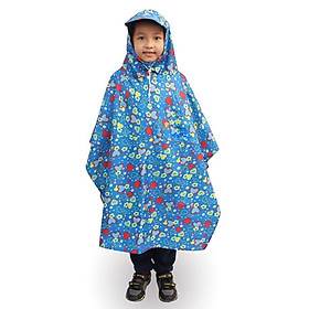 Áo mưa bít trẻ em cho bé trai vá bé gái từ 4 - 7 tuổi, vải dù chống thấm nước , nhiều màu cute cho bé