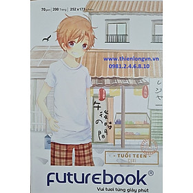 Vở kẻ ngang 200 trang Tuổi Teen Futurebook - DKSV 212C