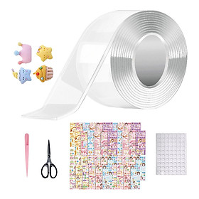 Blow Bubble Double Sided Tape DIY Crafts Multipurpose Creative Sticky Tape