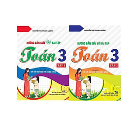 Sách - Combo hướng dẫn giải vở bài tập toán 3 tập 1 + 2 (kết nối tri thức với cuộc sống) - HA