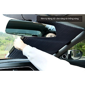 Rèm che nắng cho xe hơi giúp giảm hấp thụ nhiệt trong xe chống tia UV tia cực tím 65cm