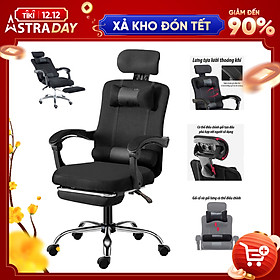 Mua Ghế Xoay Văn Phòng Gaming Công Thái Học GVP-150 Có Ngả Lưng Gác Chân Thư Giãn – Tựa Đầu  Tựa Lưng Lưới Thoáng Khí  Chống Mỏi Mệt  Hỗ Trợ Nằm Ngủ Trưa Thư Giãn Sau Thời Gian Dài Làm Việc
