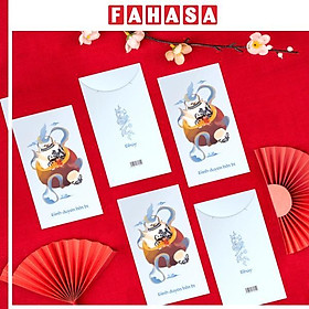 Bộ 5 Bao Lì Xì Ngũ Hành Nghinh Xuân - Thủy - Sdstationery