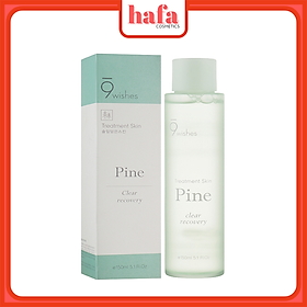 Nước Hoa Hồng Cân Bắng, Làm Sạch, Thu Nhỏ Lỗ Chân Lông 9 Wishes Pine Treatment Skin 150ml