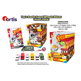 Kẹo Toy's Castle Speed Wheels 16g (Sirec truck)