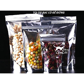 Mua Túi Zip Bạc Có Đế Túi Đựng Thực Phẩm Ngũ Cốc