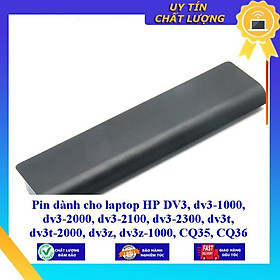 Pin dùng cho laptop HP DV3 dv3-1000 dv3-2000 dv3-2100 dv3-2300 dv3t dv3t-2000 dv3z dv3z-1000 CQ35 CQ36 - Hàng Nhập Khẩu MIBAT57