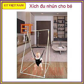 Bộ xích đu nhún + Khung chữ A cho vé vận động