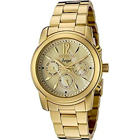 Invicta Women's 0466 Angel Collection 18k Gold-Plated Stainless Steel Watch