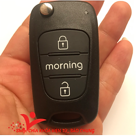 Vỏ chìa khóa gập xe ô tô dành cho Kia Morning, Carens, Poster 2