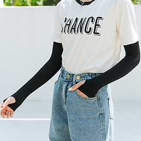Găng Tay Phượt, Bao Tay Chống Nắng Xỏ Ngón Hàn Quốc GT02